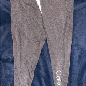 Calvin Klein Gray Sweatpants Comfortable Joggers